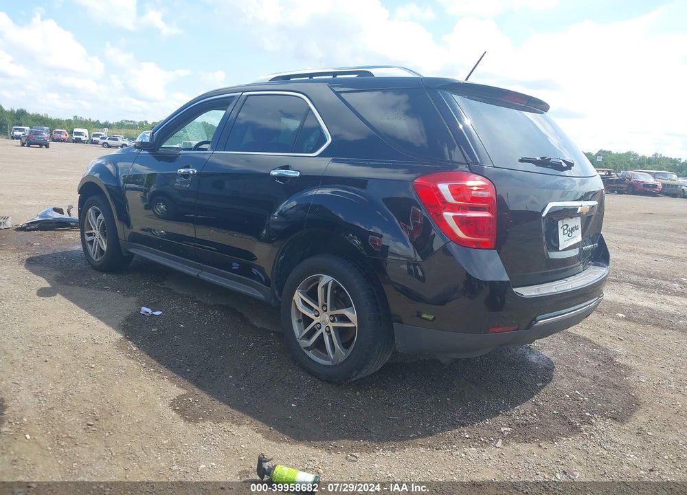 2016 CHEVROLET EQUINOX LTZ VIN: 2GNALDEK2G1188863
