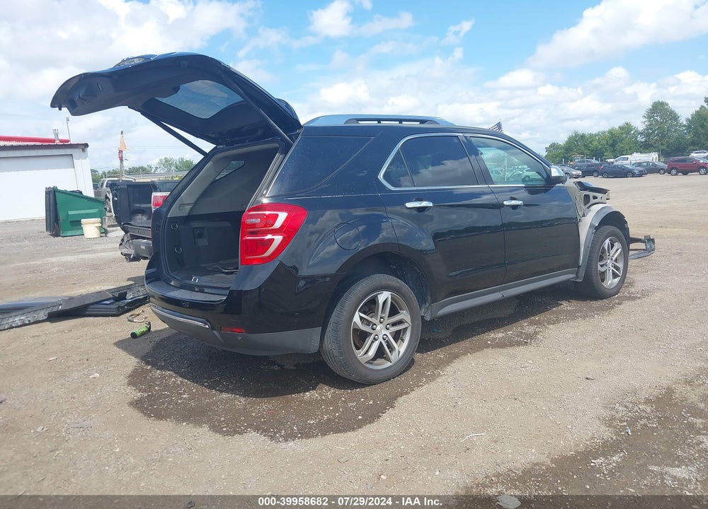 2016 CHEVROLET EQUINOX LTZ VIN: 2GNALDEK2G1188863