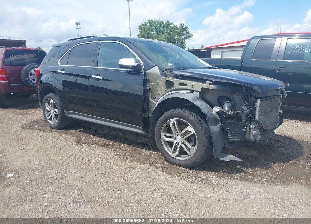 2016 CHEVROLET EQUINOX LTZ VIN: 2GNALDEK2G1188863