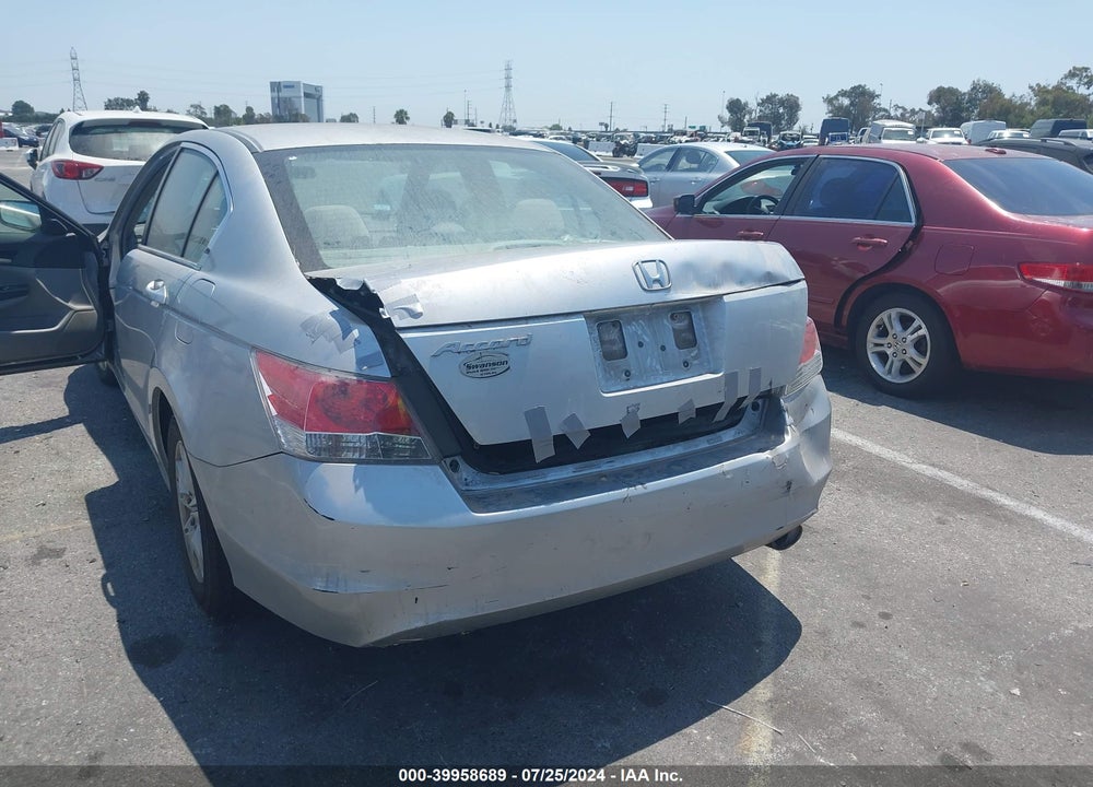 2009 HONDA ACCORD 2.4 LX-P VIN: 1HGCP26429A080697