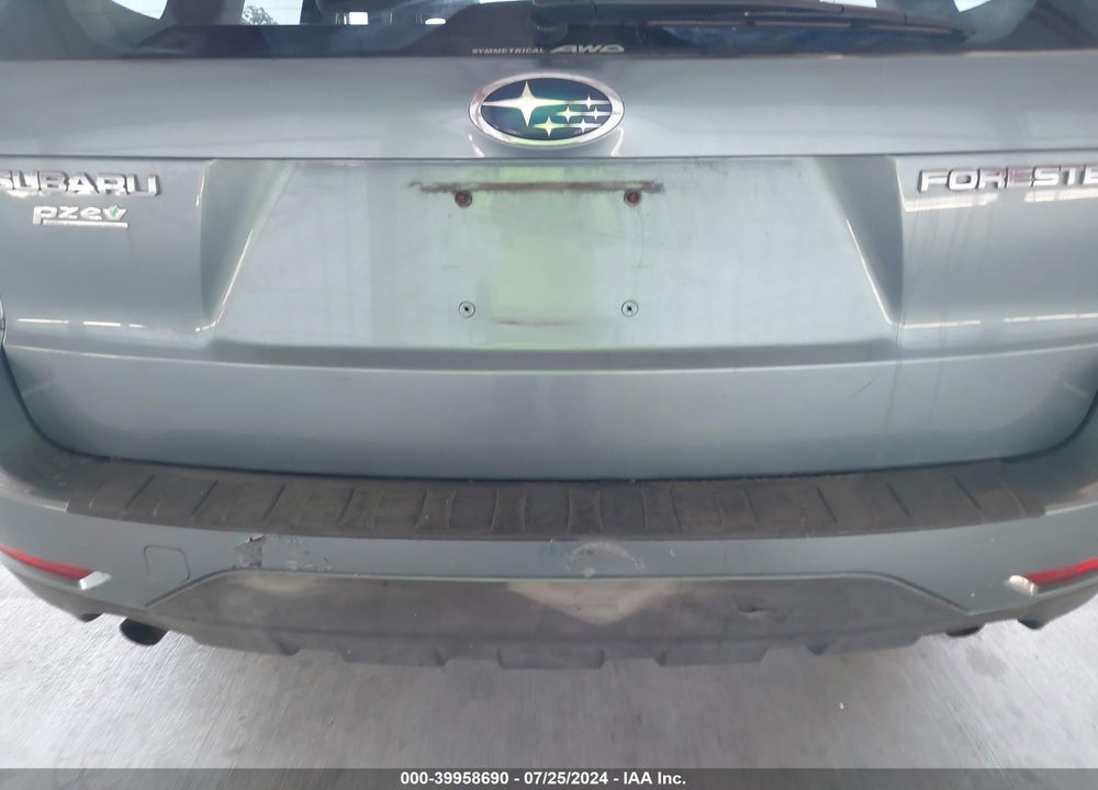 2009 SUBARU FORESTER 2.5X VIN: JF2SH63619H767179