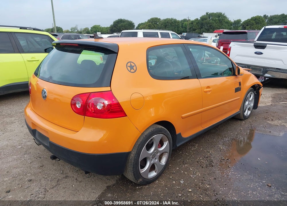 2007 VOLKSWAGEN GTI 2-DOOR/FAHRENHEIT VIN: WVWFV71KX7W161614