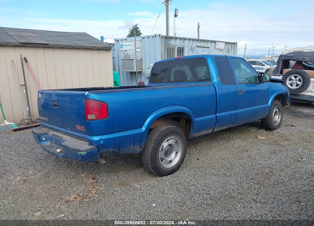 2000 GMC SONOMA SLS VIN: 1GTCS1955Y8269037
