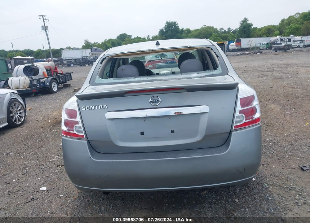 2011 NISSAN SENTRA 2.0S VIN: 3N1AB6AP8BL662401