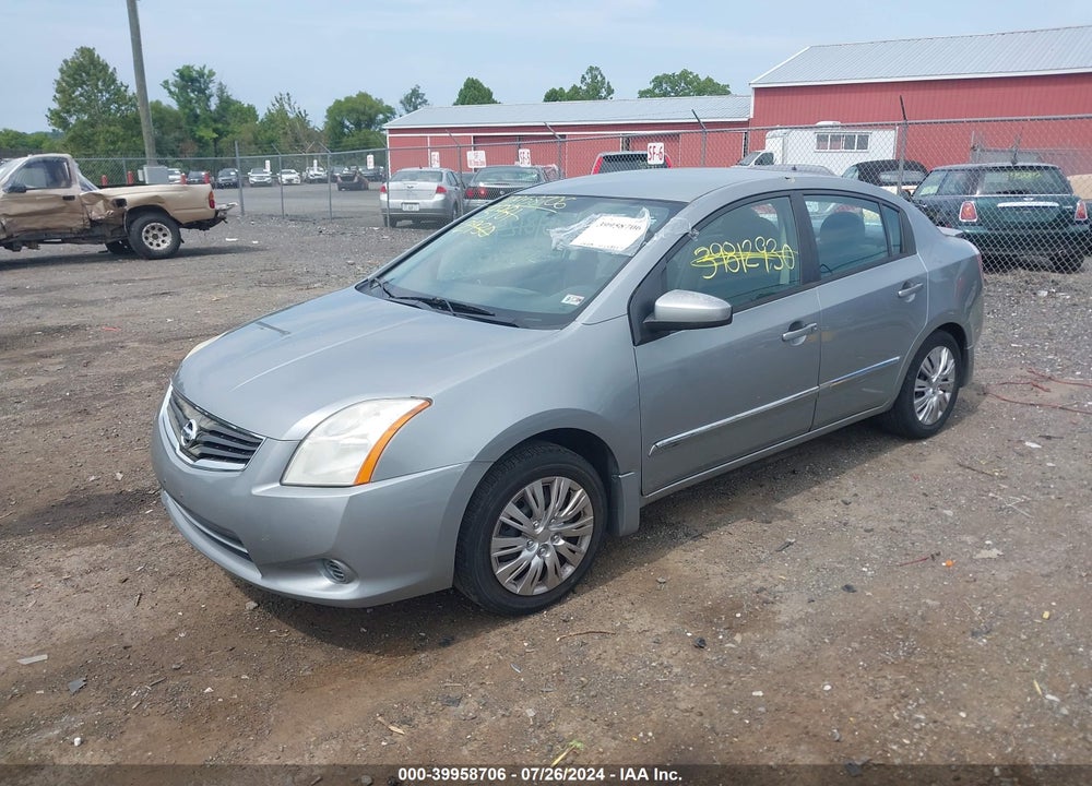 2011 NISSAN SENTRA 2.0S VIN: 3N1AB6AP8BL662401