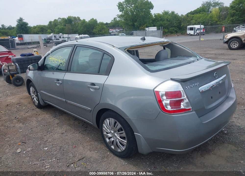 2011 NISSAN SENTRA 2.0S VIN: 3N1AB6AP8BL662401