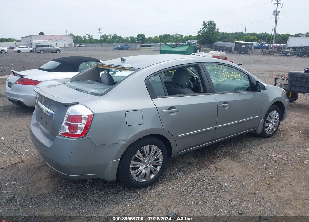 2011 NISSAN SENTRA 2.0S VIN: 3N1AB6AP8BL662401