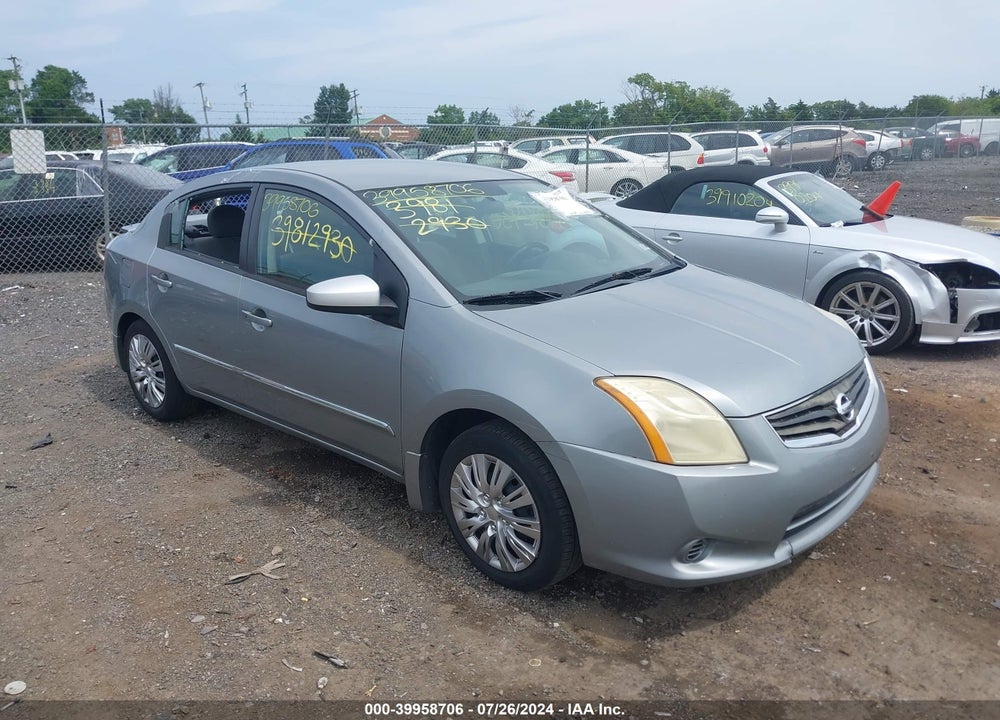 2011 NISSAN SENTRA 2.0S VIN: 3N1AB6AP8BL662401