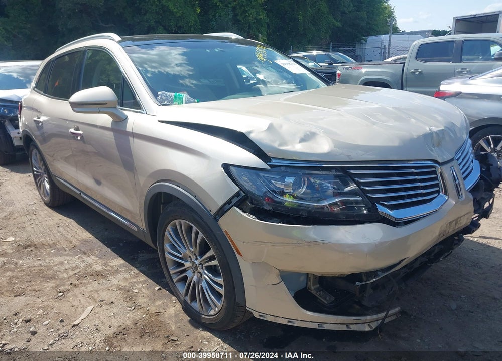2017 LINCOLN MKX RESERVE VIN: 2LMPJ8LR5HBL43949