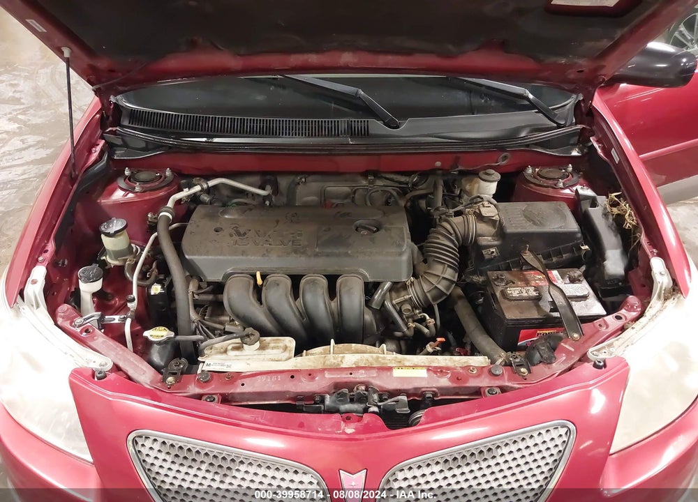 2008 PONTIAC VIBE VIN: 5Y2SL65808Z408183