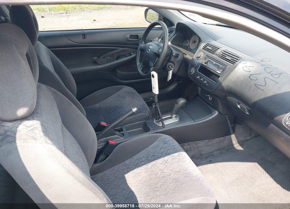 2002 HONDA CIVIC LX VIN: 1HGEM22512L009310