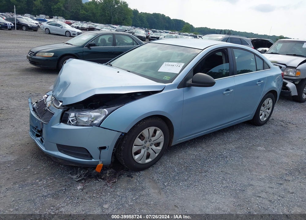 2012 CHEVROLET CRUZE LS VIN: 1G1PC5SH8C7260947