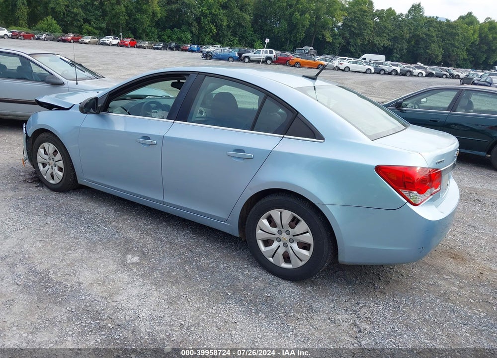 2012 CHEVROLET CRUZE LS VIN: 1G1PC5SH8C7260947