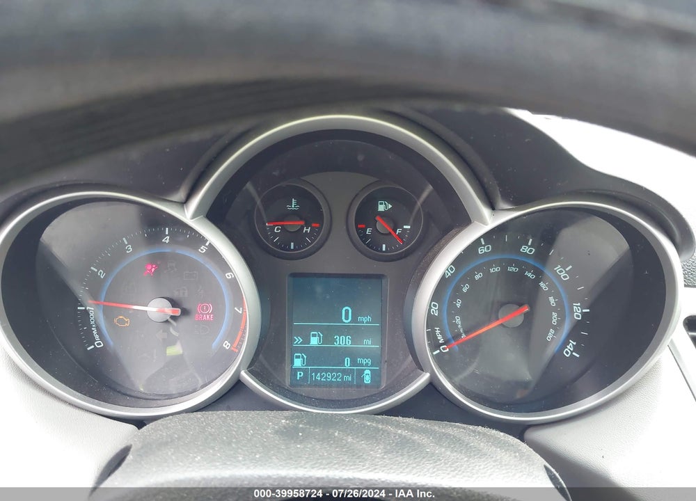 2012 CHEVROLET CRUZE LS VIN: 1G1PC5SH8C7260947
