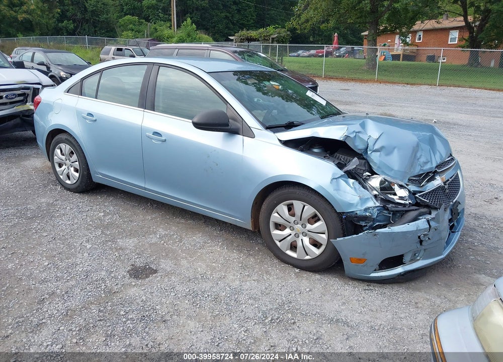 2012 CHEVROLET CRUZE LS VIN: 1G1PC5SH8C7260947