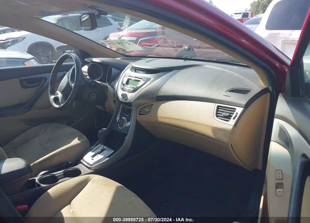 2012 HYUNDAI ELANTRA GLS (ULSAN PLANT) VIN: KMHDH4AE8CU468739