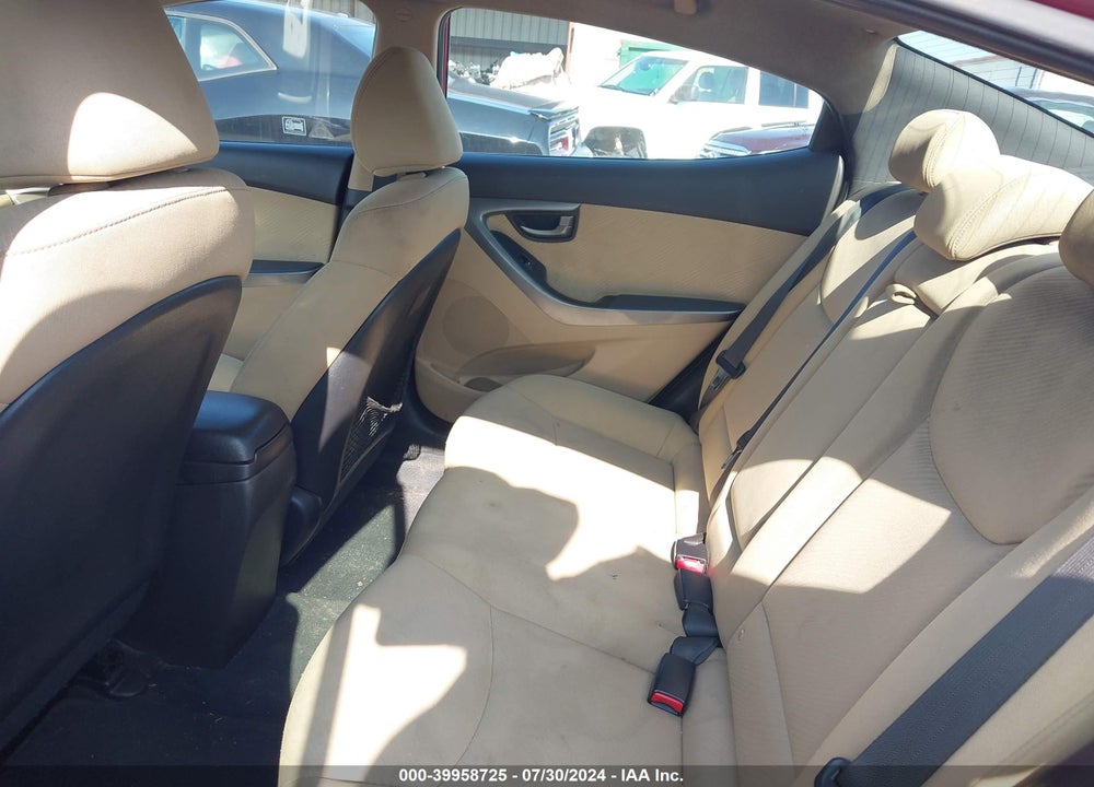 2012 HYUNDAI ELANTRA GLS (ULSAN PLANT) VIN: KMHDH4AE8CU468739