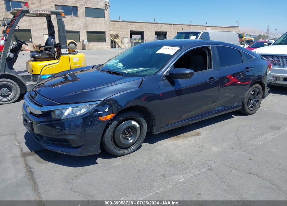 2018 HONDA CIVIC LX VIN: 2HGFC2F55JH516546