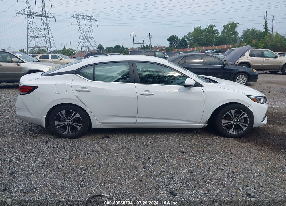 2021 NISSAN SENTRA SV XTRONIC CVT VIN: 3N1AB8CV6MY289467