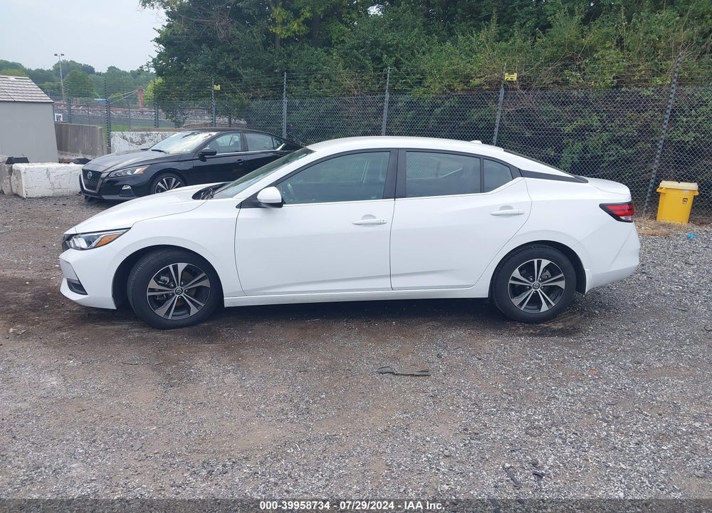 2021 NISSAN SENTRA SV XTRONIC CVT VIN: 3N1AB8CV6MY289467