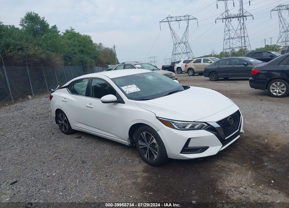 2021 NISSAN SENTRA SV XTRONIC CVT VIN: 3N1AB8CV6MY289467