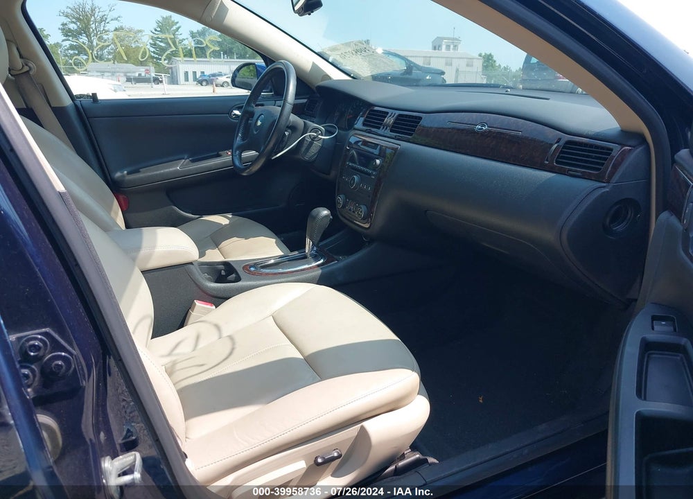 2012 CHEVROLET IMPALA LTZ VIN: 2G1WC5E30C1239292