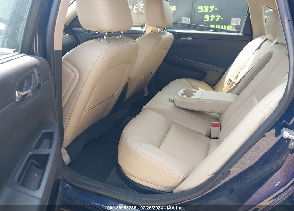 2012 CHEVROLET IMPALA LTZ VIN: 2G1WC5E30C1239292
