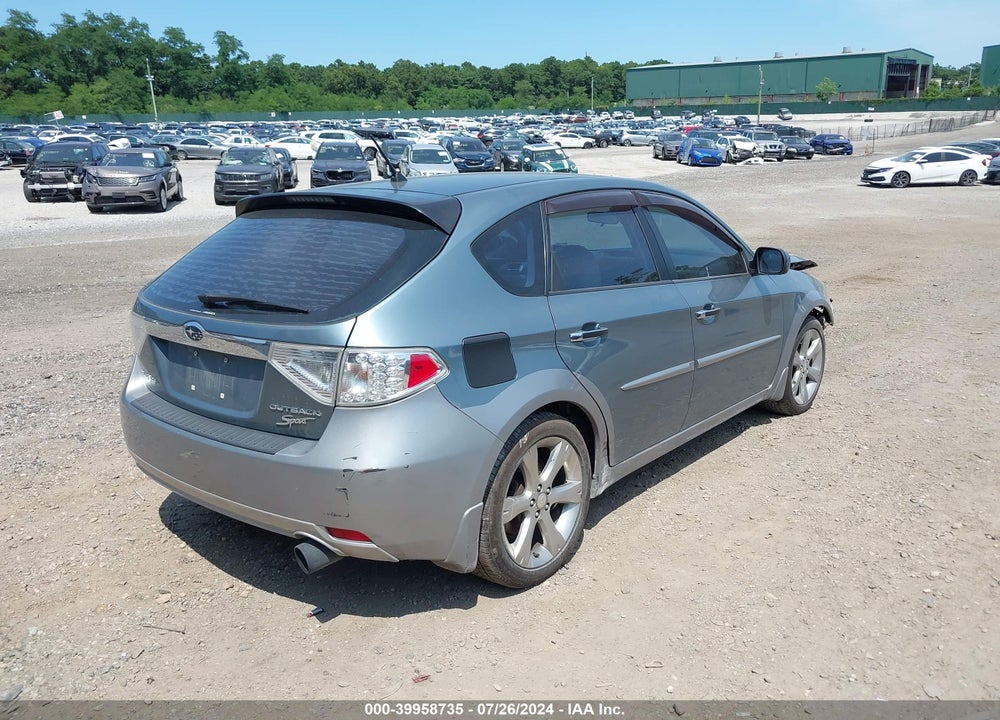 2009 SUBARU IMPREZA OUTBACK SPORT VIN: JF1GH63699H823623