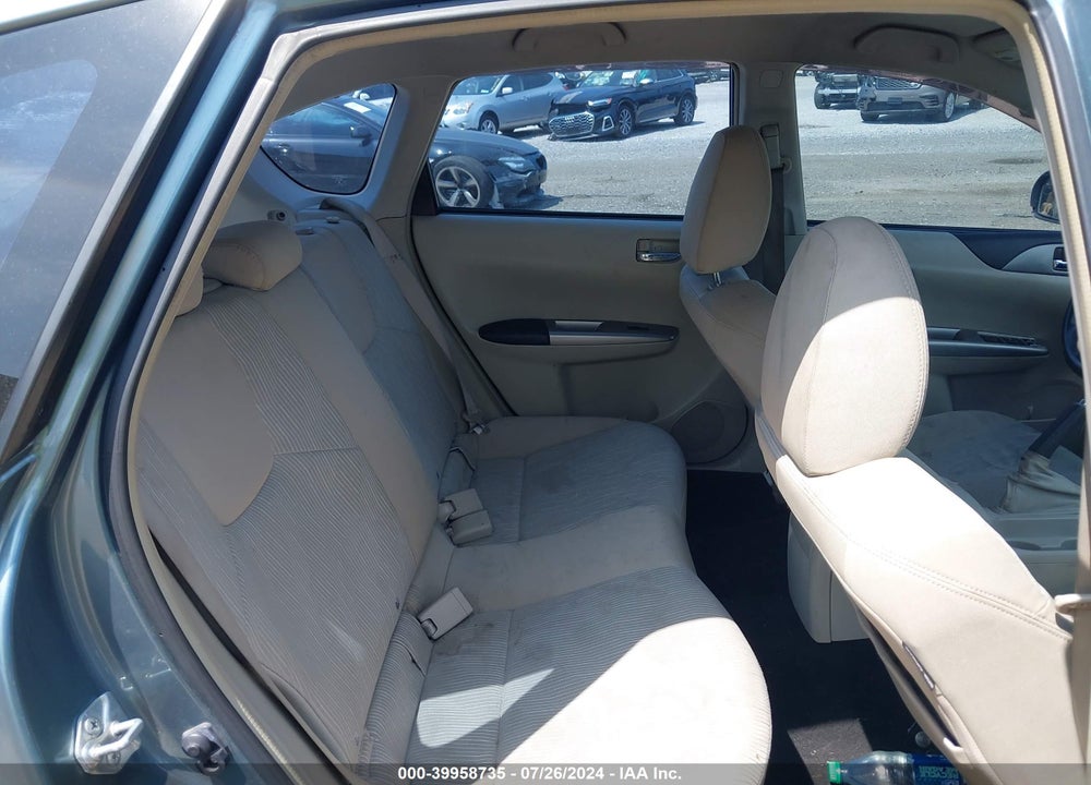 2009 SUBARU IMPREZA OUTBACK SPORT VIN: JF1GH63699H823623