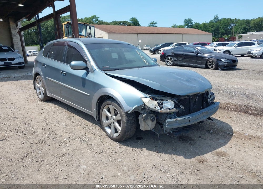 2009 SUBARU IMPREZA OUTBACK SPORT VIN: JF1GH63699H823623