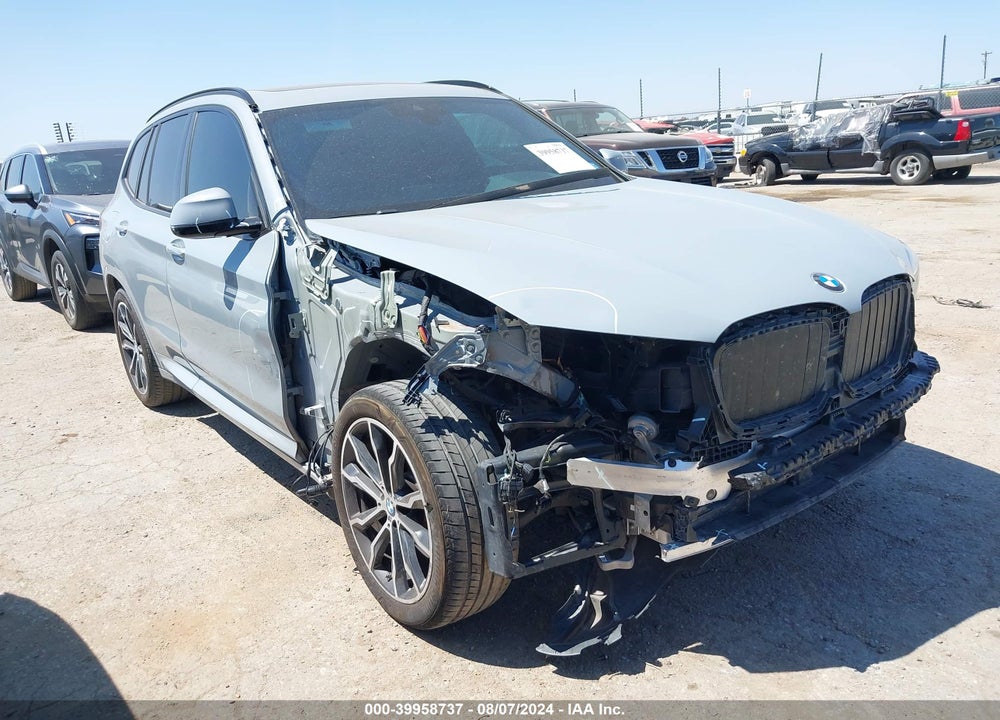 2022 BMW X3 XDRIVE30I VIN: 5UX53DP02N9N40395