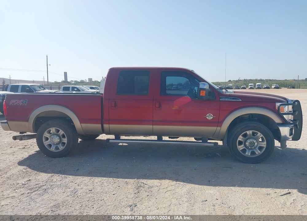 2013 FORD F-250 VIN: 1FT7W2BT8DEB50415