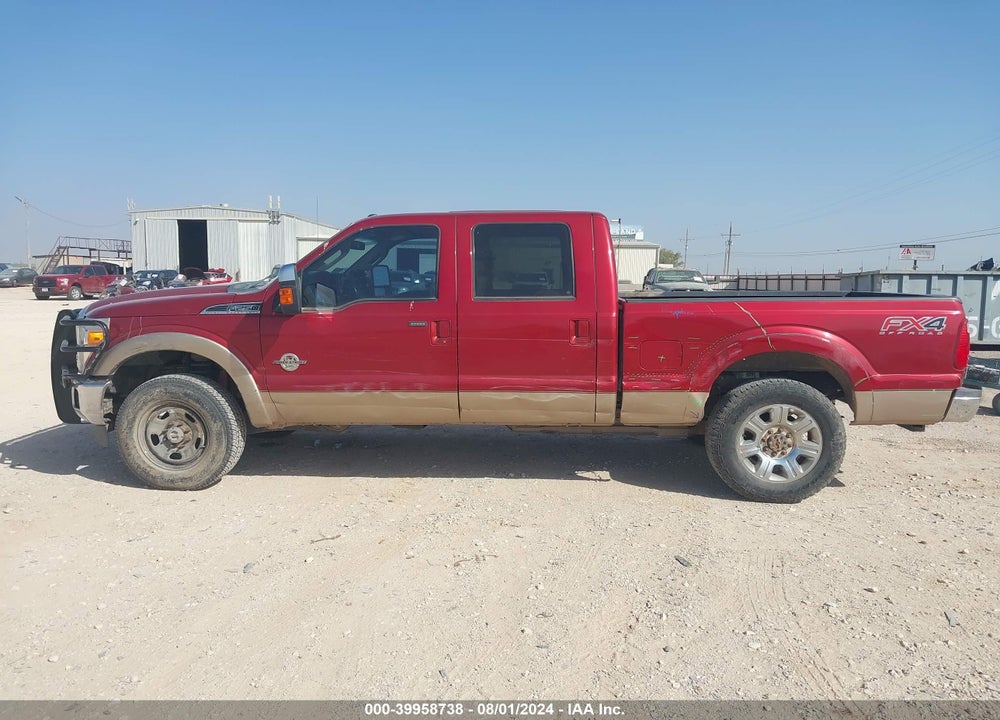 2013 FORD F-250 VIN: 1FT7W2BT8DEB50415