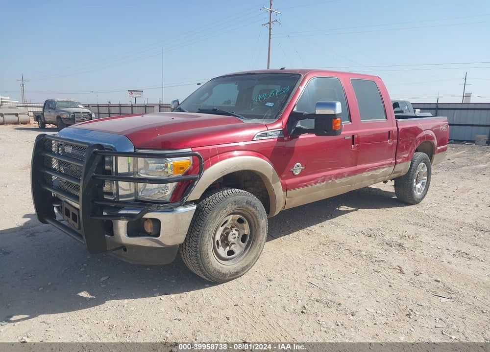 2013 FORD F-250 VIN: 1FT7W2BT8DEB50415