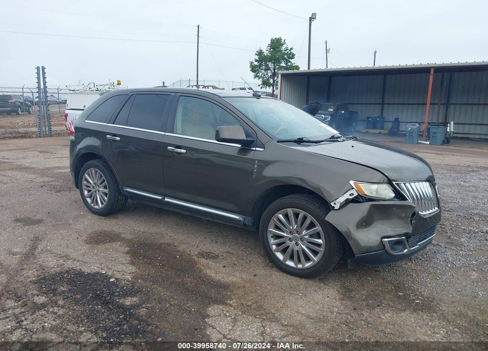 2011 LINCOLN MKX VIN: 2LMDJ6JK2BBJ11023