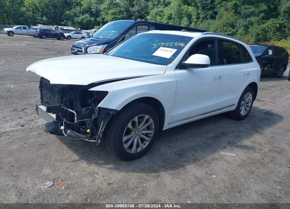 2015 AUDI Q5 2.0T PREMIUM VIN: WA1LFAFP5FA033319