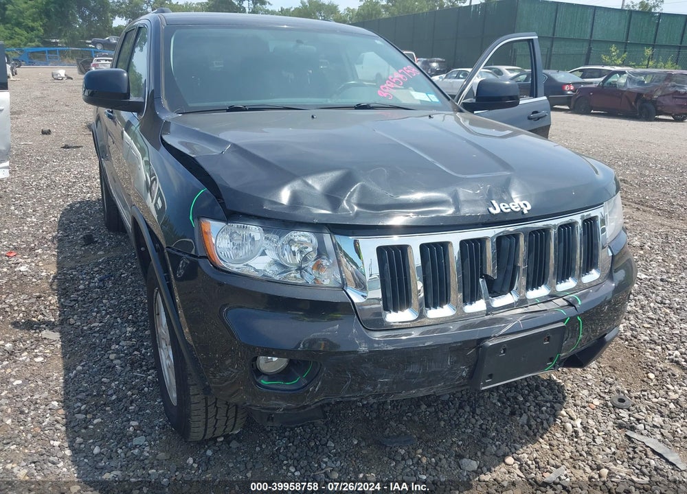 2013 JEEP GRAND CHEROKEE LAREDO VIN: 1C4RJFAG2DC641142