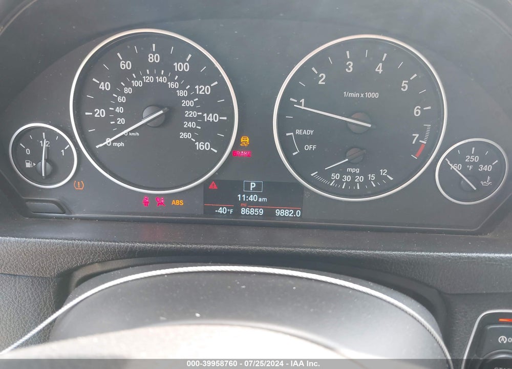 2015 BMW 320I VIN: WBA3B1G56FNT02920