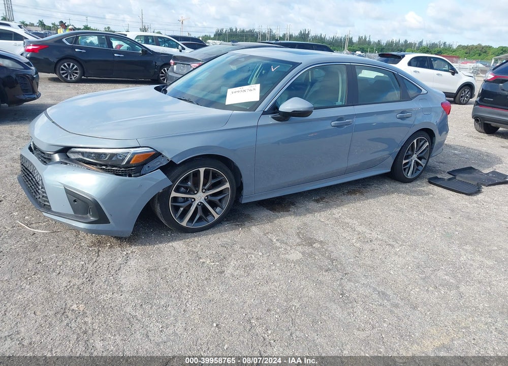 2023 HONDA CIVIC TOURING VIN: 2HGFE1F96PH323127