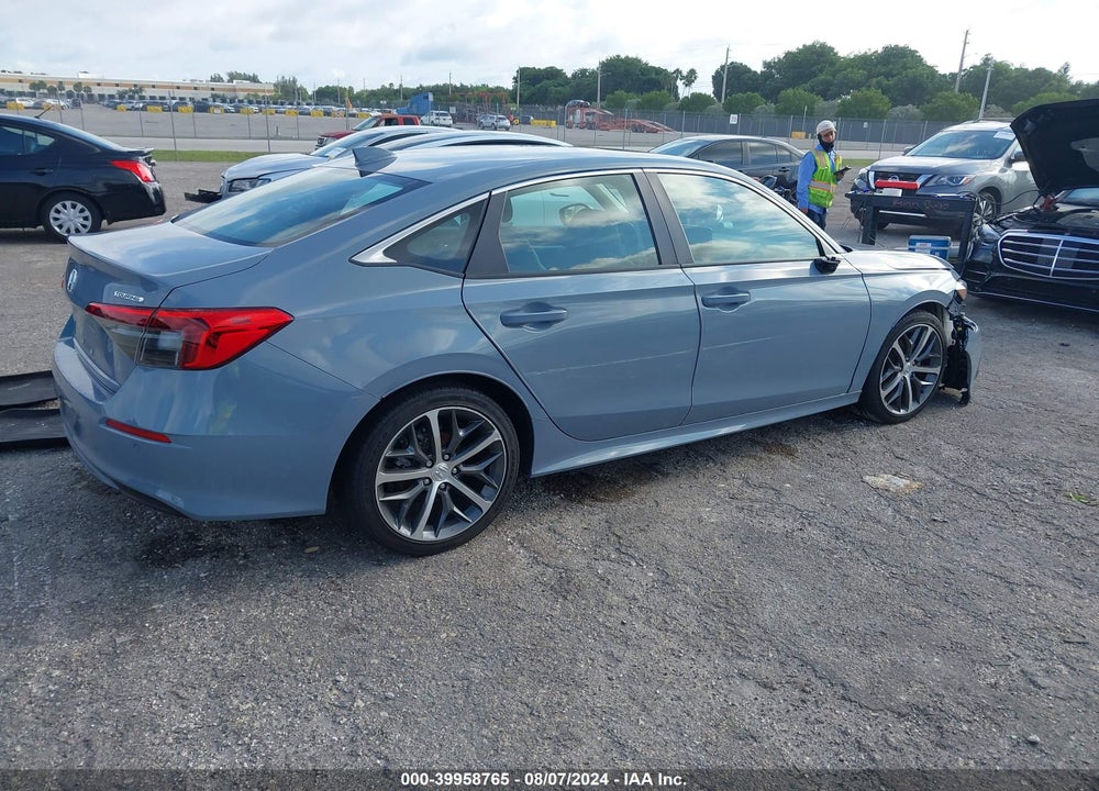 2023 HONDA CIVIC TOURING VIN: 2HGFE1F96PH323127