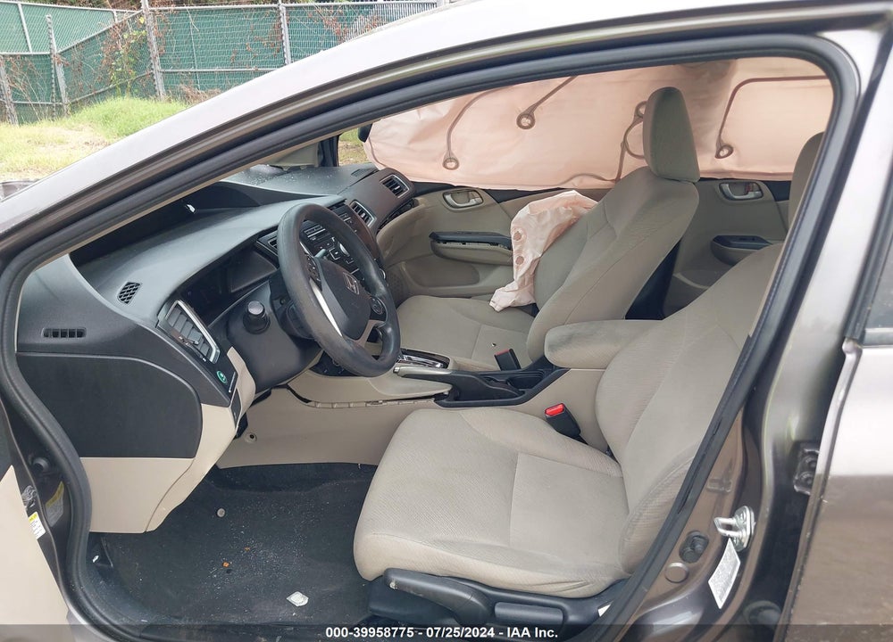2013 HONDA CIVIC LX VIN: 19XFB2F56DE221568