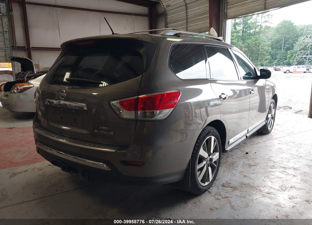 2013 NISSAN PATHFINDER PLATINUM VIN: 5N1AR2MM2DC632369