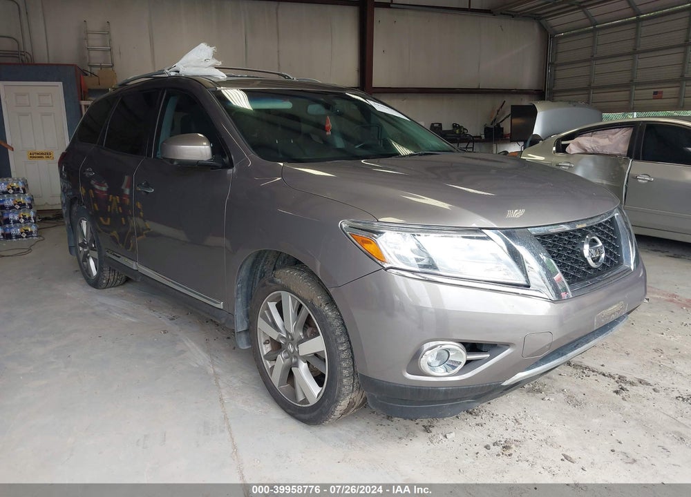 2013 NISSAN PATHFINDER PLATINUM VIN: 5N1AR2MM2DC632369