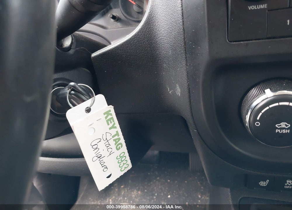 2012 JEEP PATRIOT LATITUDE VIN: 1C4NJRFB0CD706124