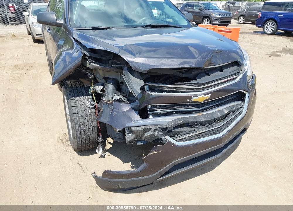 2016 CHEVROLET EQUINOX LS VIN: 1GNALBEK5GZ106460