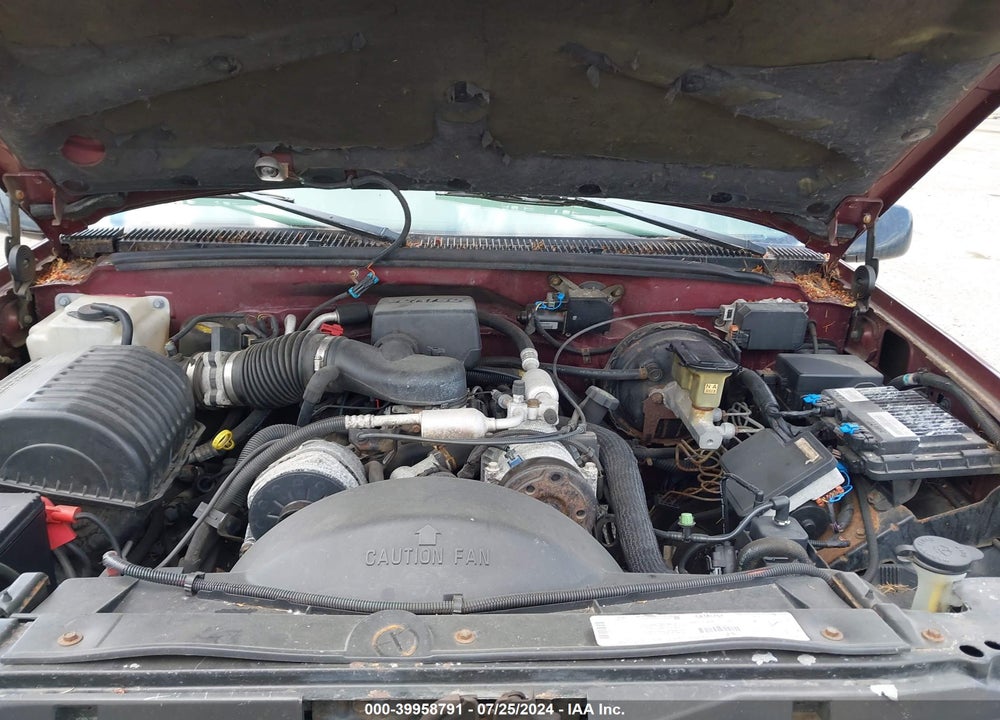 1998 CHEVROLET SUBURBAN VIN: 1GNFK16R6WJ356236