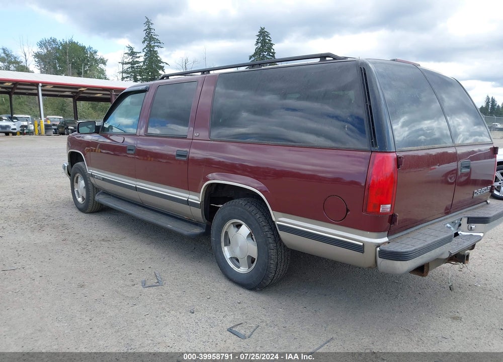 1998 CHEVROLET SUBURBAN VIN: 1GNFK16R6WJ356236