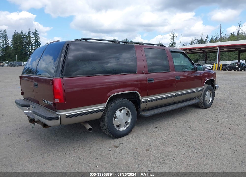 1998 CHEVROLET SUBURBAN VIN: 1GNFK16R6WJ356236