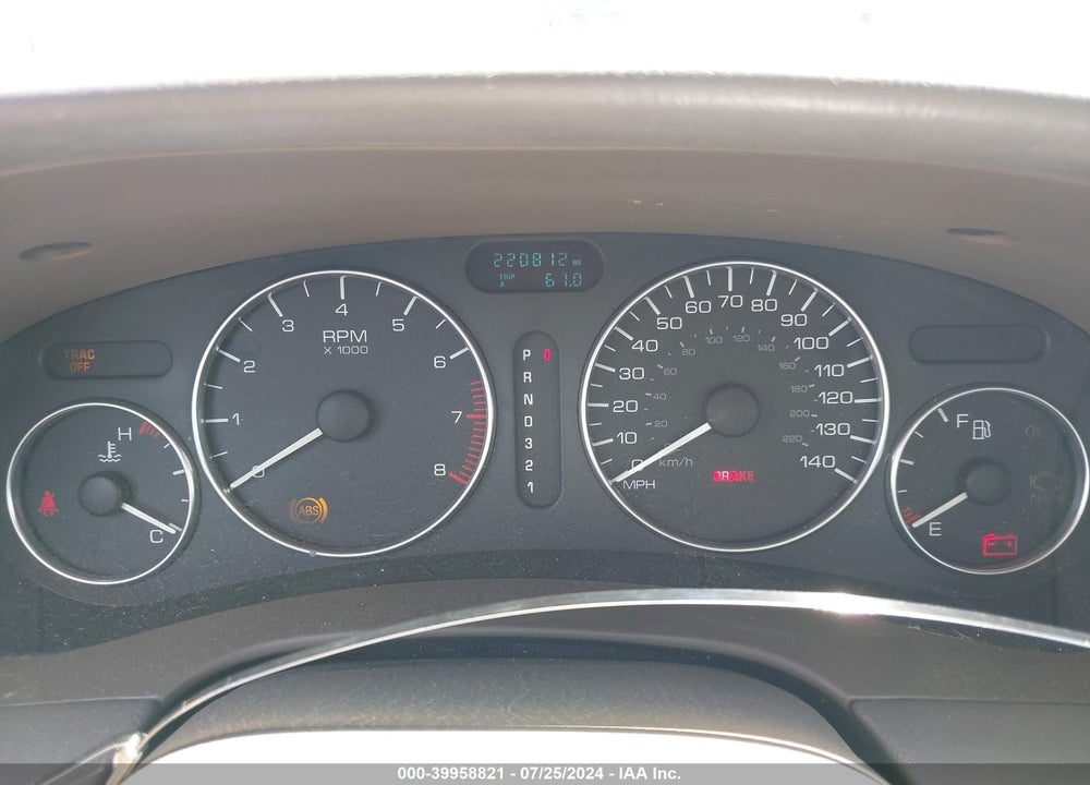 2002 OLDSMOBILE AURORA 4.0 VIN: 1G3GS64C324176598