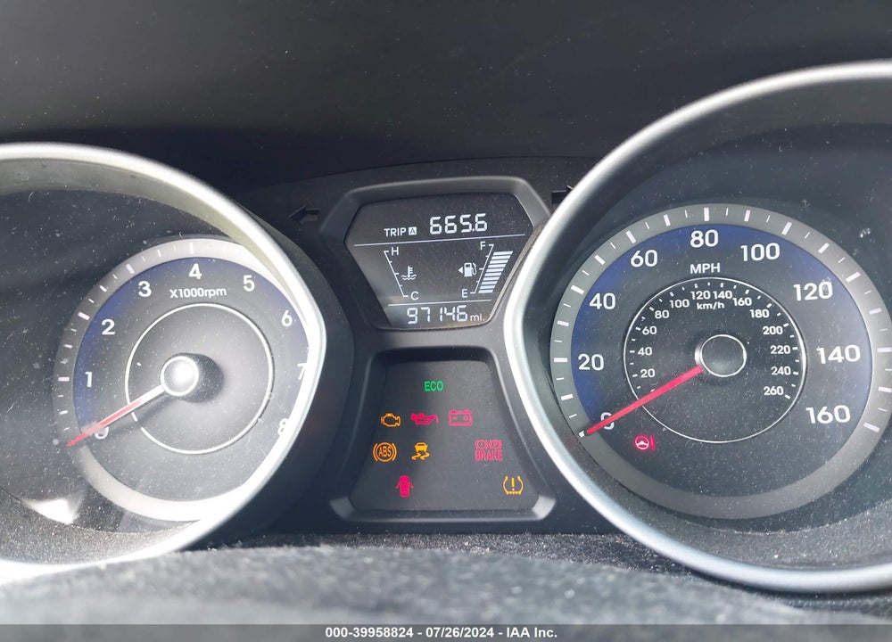 2016 HYUNDAI ELANTRA VALUE EDITION VIN: KMHDH4AE7GU579336